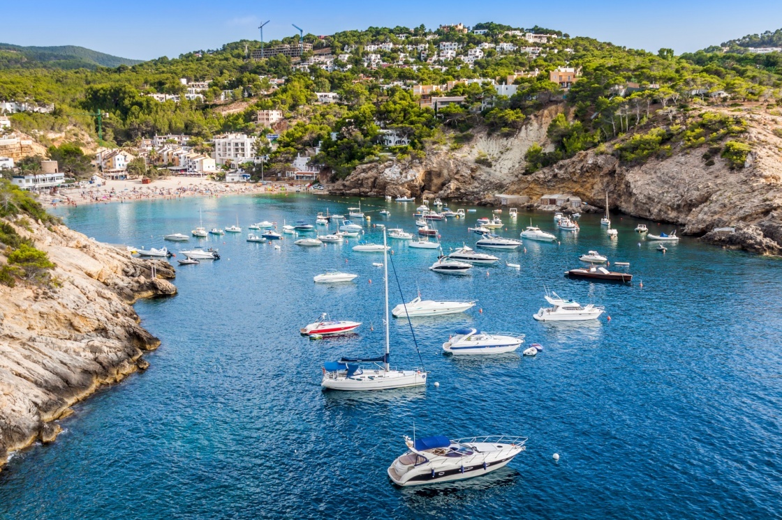 'Es vedra island of Ibiza  Cala d Hort in Balearic islands' - Balearic Islands